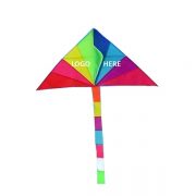 Rainbow triangle promotional kites supplier