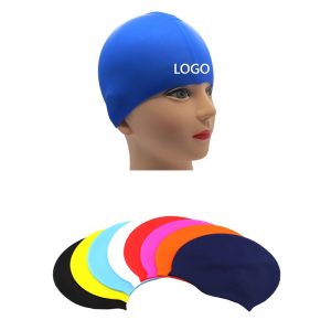 custom Logo imprint swim cap