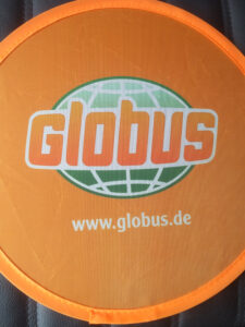 Full color logo nylon Frisbee