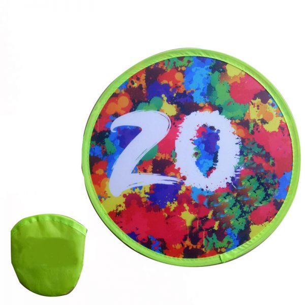 8 Inches Full Color Printed Polyester Flying Disc