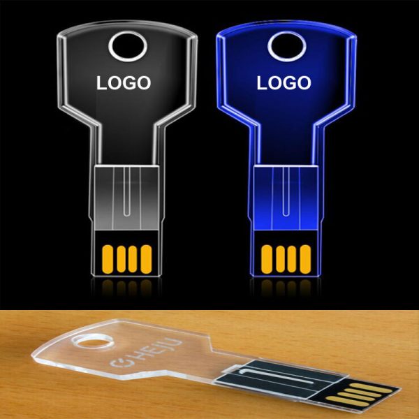 Key Shape Flashing USB Stick 4GB