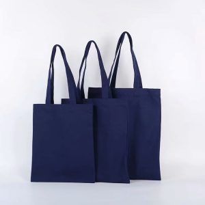 Navy blue cotton bags china