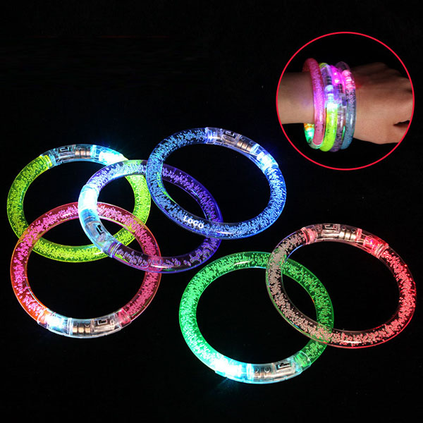 Color Changing Flashing LED Bracelets