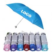 China Logo Item Folding UV Umbrella