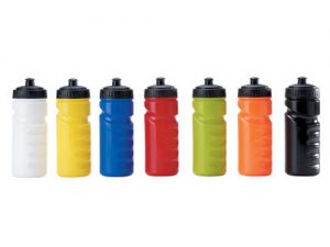 Sports water bottle for riding