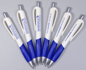 Blue Logo ball pen