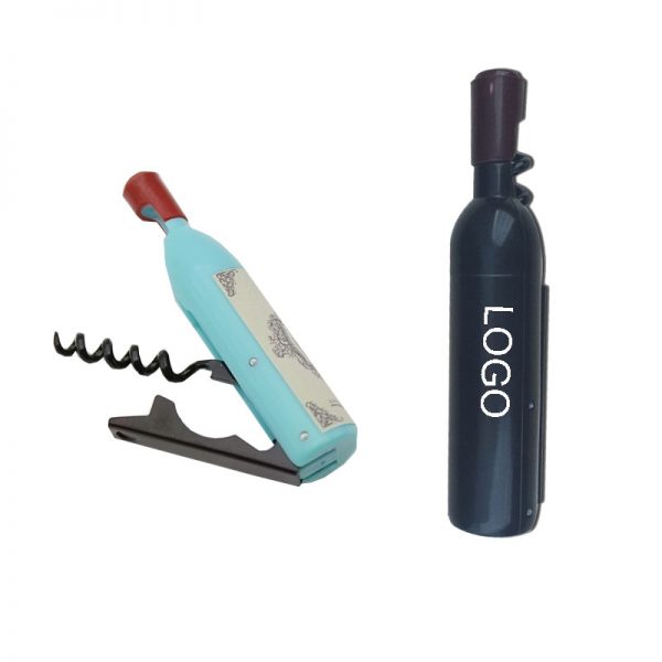 Bottle shape wine opener