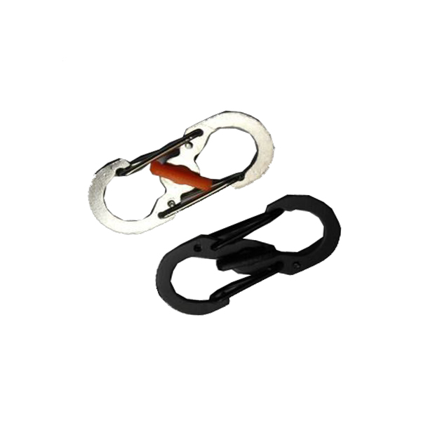 Mini Lockable Carabinar Clip Holder