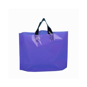 Frosted shopper bags for promotion