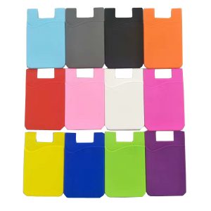 silicone card holder
