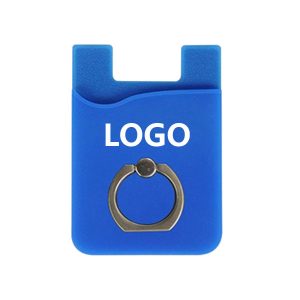 Customized Logo phone wallet ring china