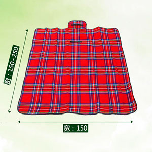 A red camping mat 