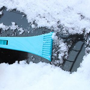 Car windows ice shovel