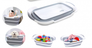 Kids collapsible basin