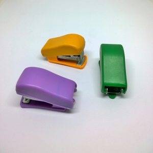 Purple mini staplers