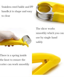 Banana cutter details