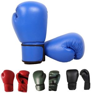 Branded boxing gloves