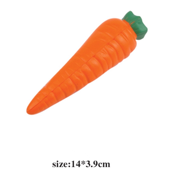 Carrot Shaped Stress Reliever