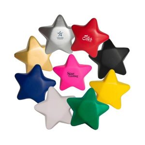 Corporate Star Shaped Stress Reliever
