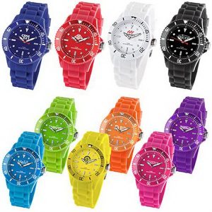 Colorful Silicone Unisex Watch
