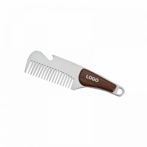 Custom Logo steel hair comb