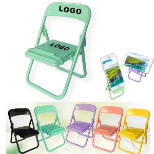 Foldable Mini Chair Cell Phone Stand