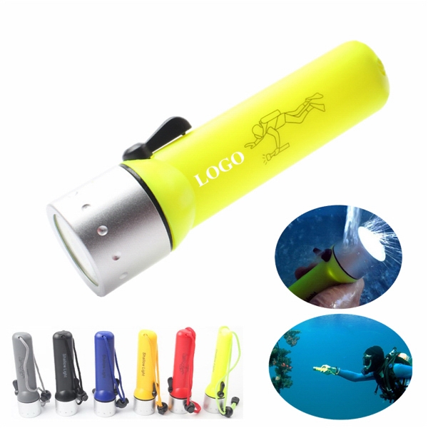 Waterproof Diving LED Flashlight