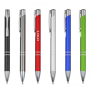 Retractable Aluminum Ballpoint Pen