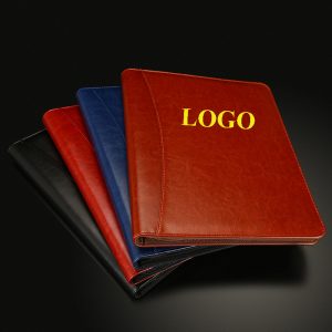 A4 PU Leather Document Case Bag