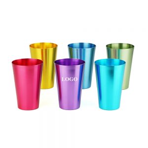 Colorful Aluminum Drinking Cups