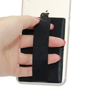 Phone back wallet grip