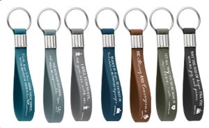 Custom Bible quote key chains