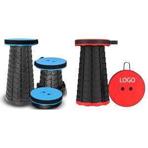 Round Collapsible Telescoping Stool