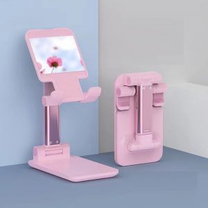 pink holder for iPhone