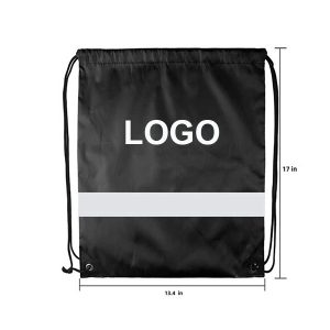Custom Logo size for the cinch bag